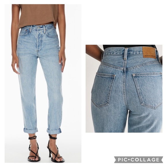 Denim Forum The BF High Rise Loose 28L Sz 24 - Picture 1 of 15
